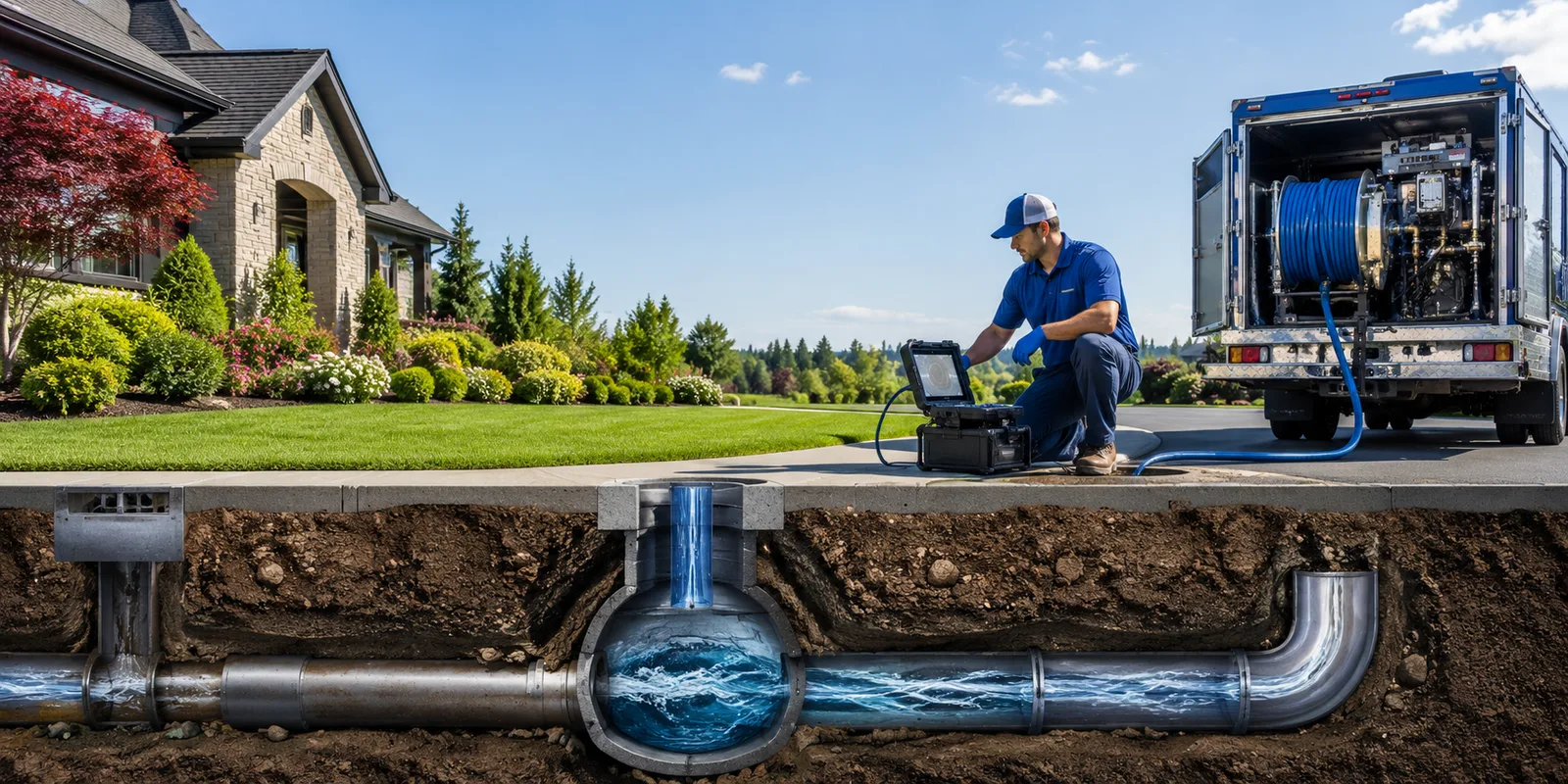 Drainage restoration information for Hopedale, OH